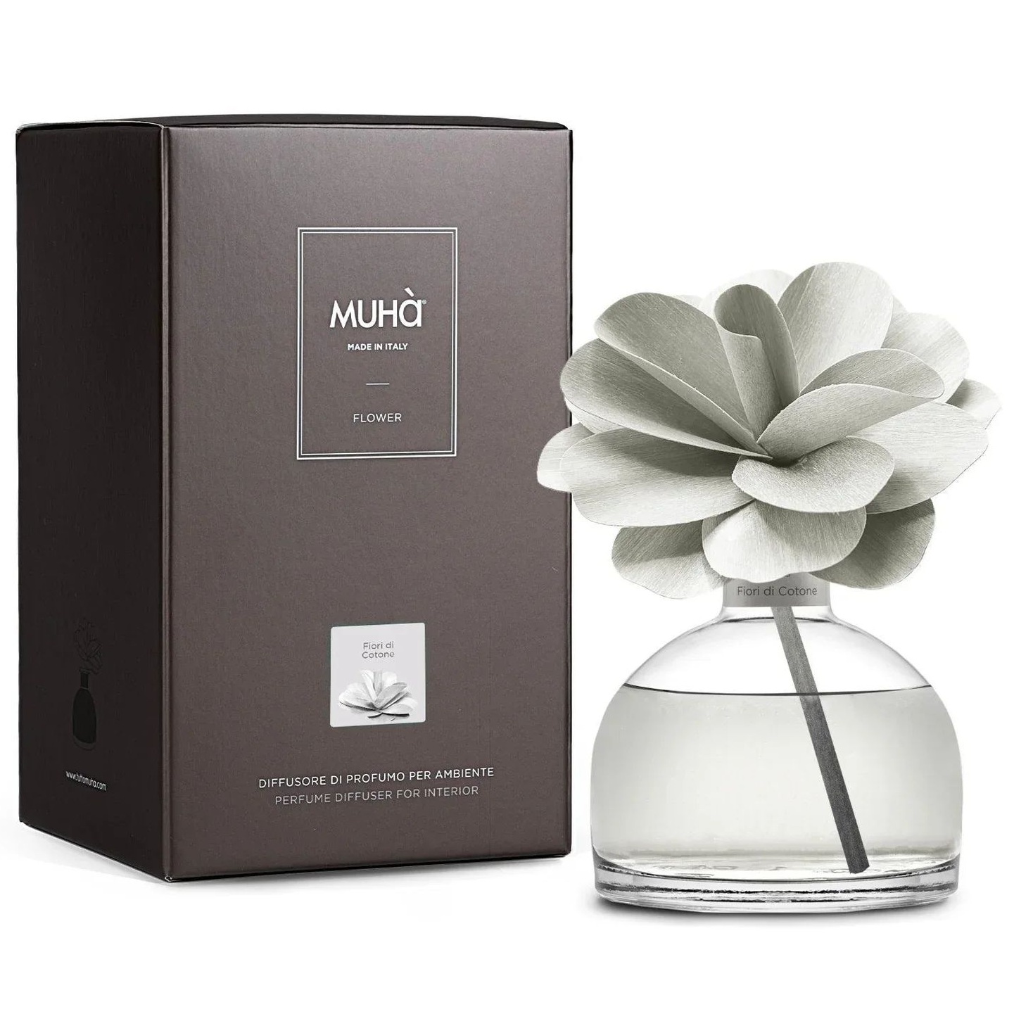 Ароматический диффузор Muhà Fiori di Cotone Profumazioni da Ambiente H19