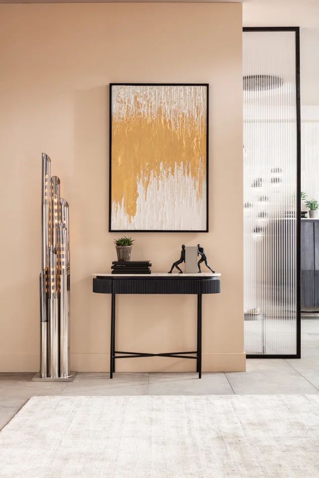 Картина KARE Gerahmtes Bild Abstract Weiß 53698