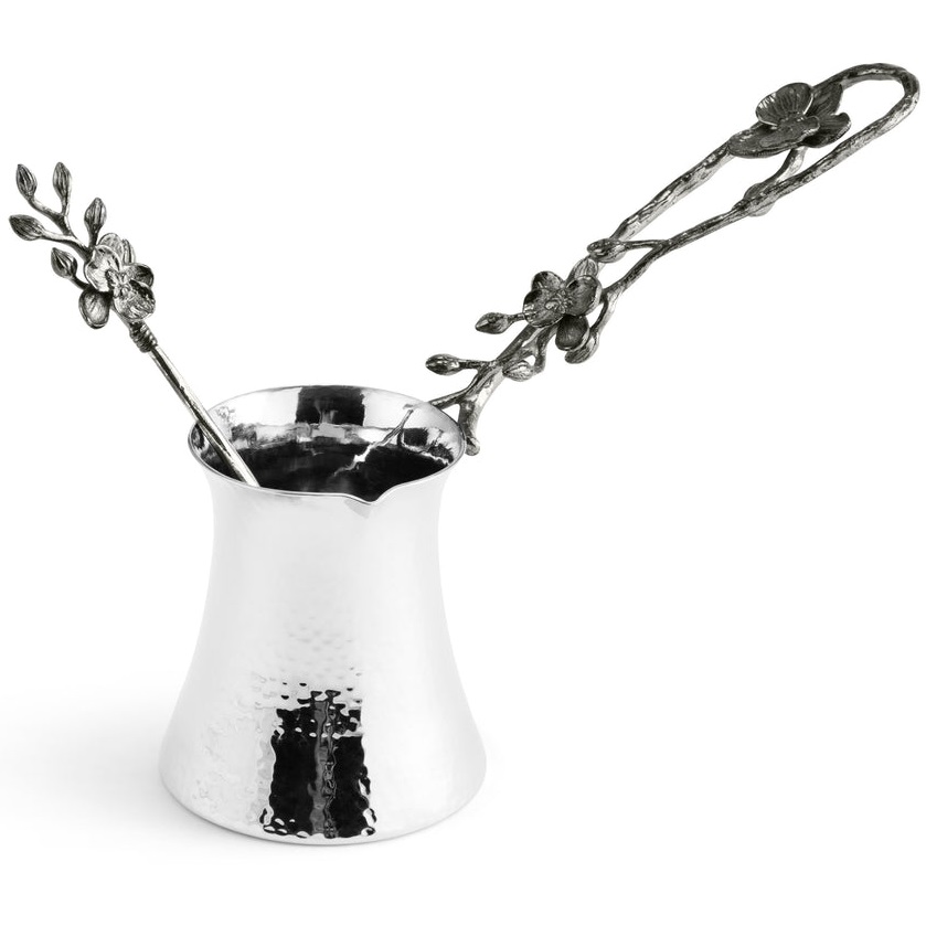 Турка для кофе с ложкой Michael Aram Black Orchid Coffee Pot w/ Spoon 110846