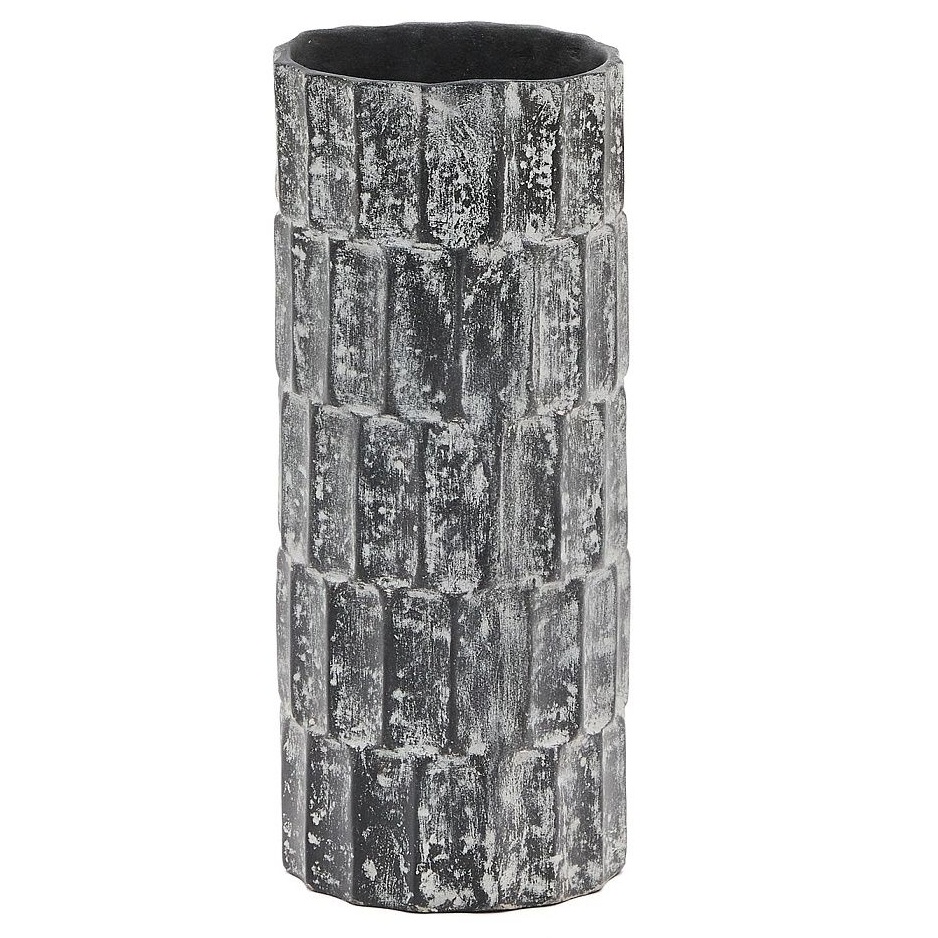 Ваза La Forma Arisa Papier-Mache Black Vase LF-205529