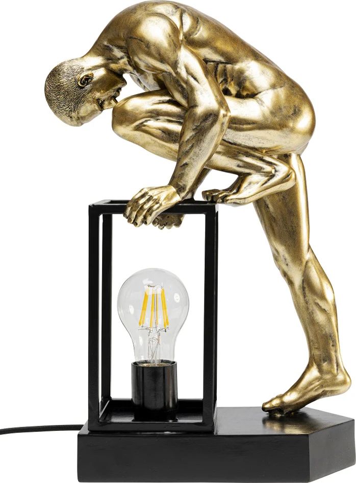 Настольная лампа KARE Tischleuchte Nude Man Streching 56886