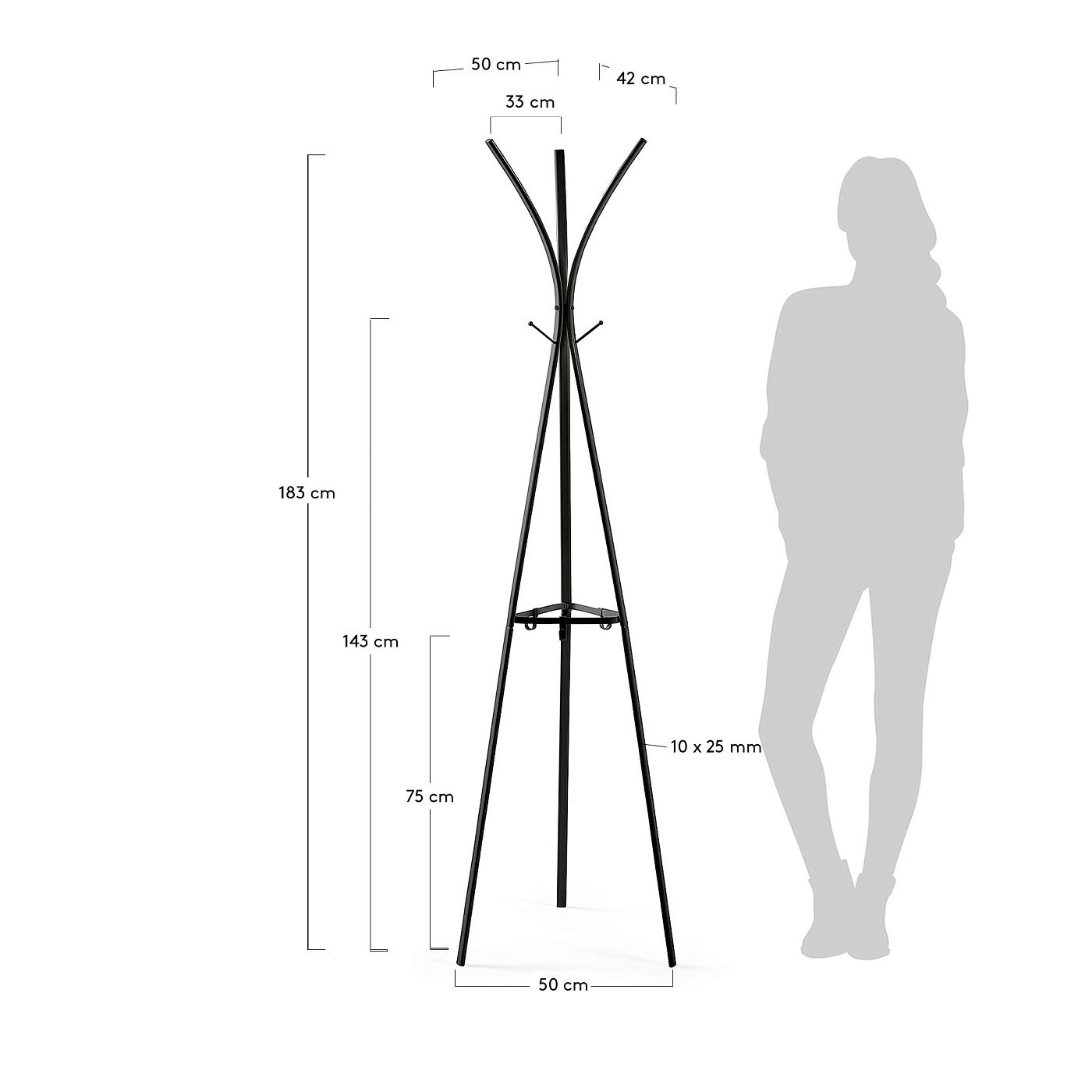 Вешалка La Forma Stearn Hanger LF-069067