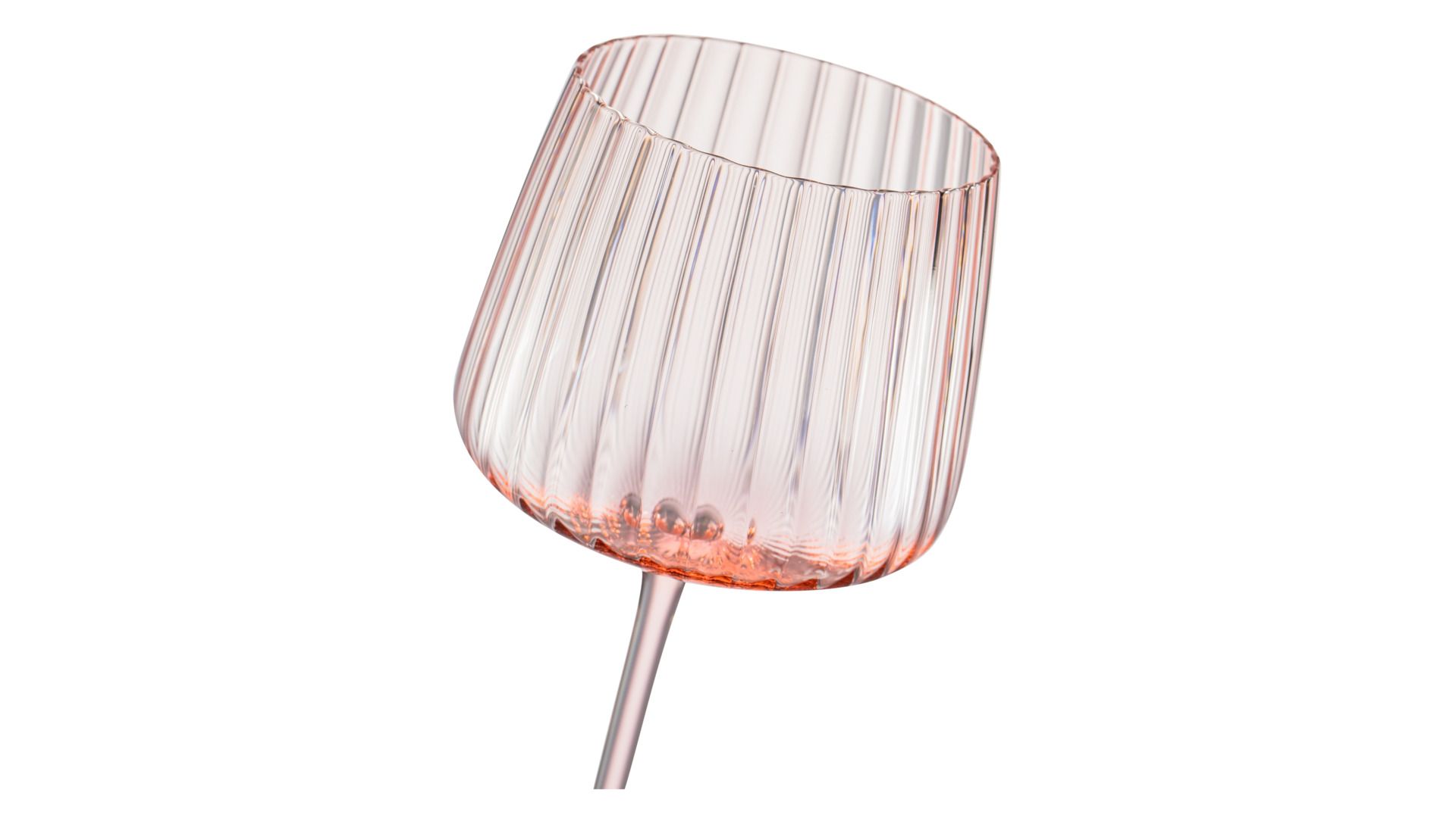 2 бокала для красного вина Anna Von Lipa Ripple Red Wine Rosa Set AVL-651-50