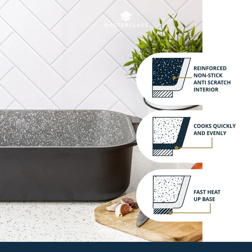 Форма для запекания KitchenCraft MasterClass Large Roasting Tin MCMROAST34