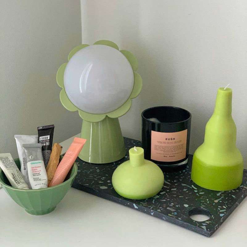 Настольная лампа Qeeboo Daisy Yellow Table Lamp 50001YE