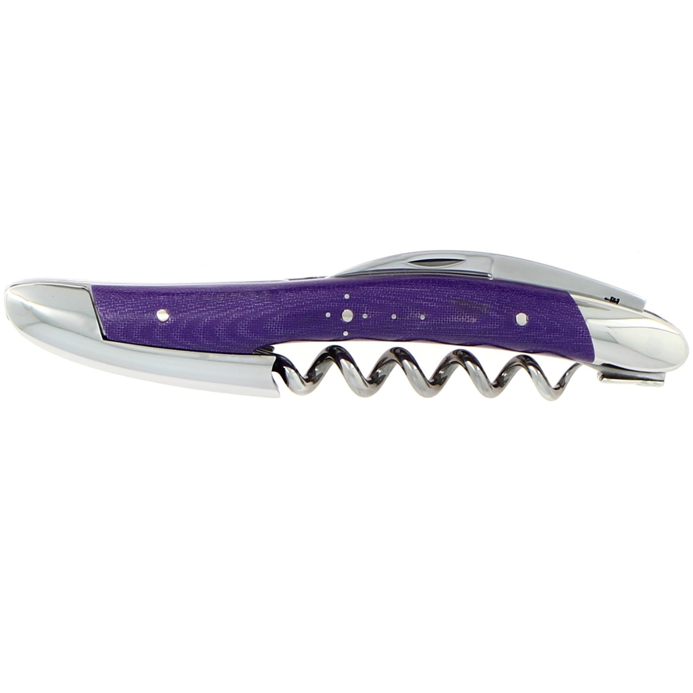 Штопор сомелье Forge de Laguiole Le Sommelier Knife Purple Compressed Fabric / SOM TC VIO