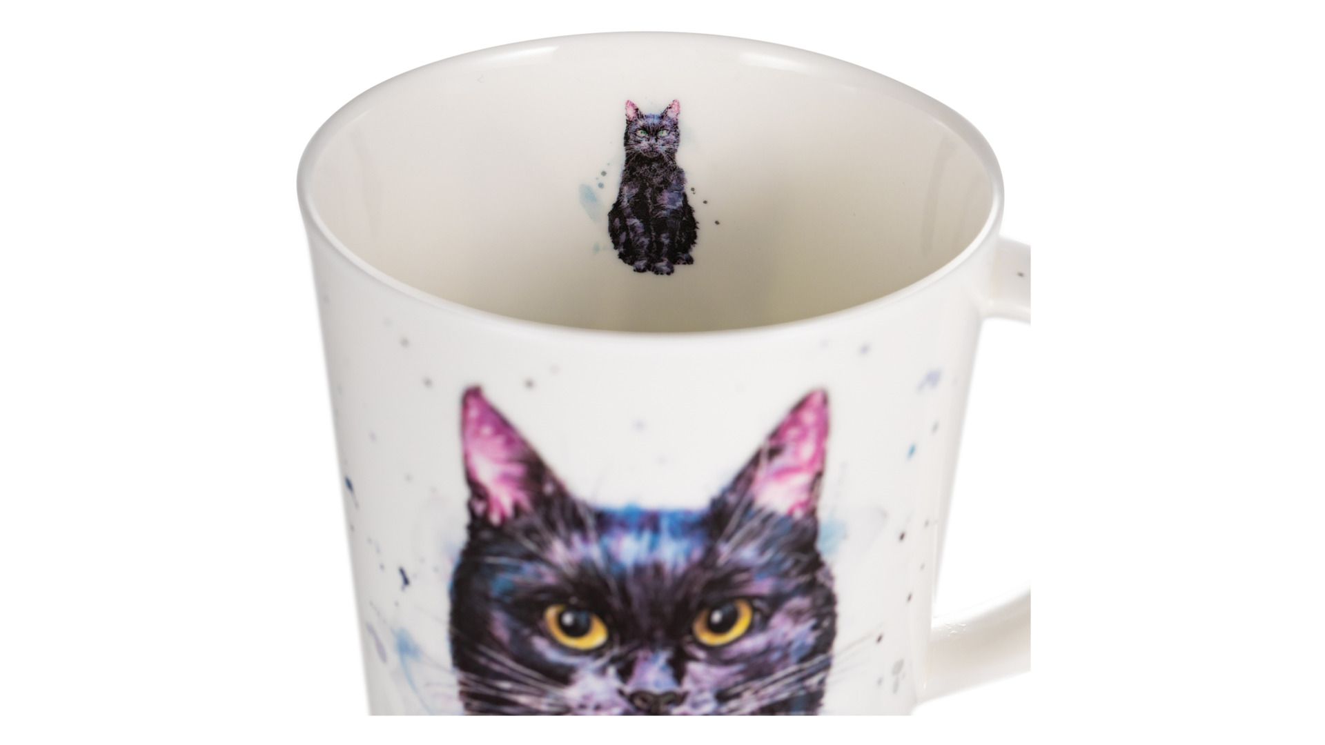 Кружка Dunoon Lomond Black Cat Mug 78587293