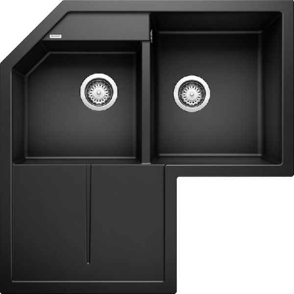 Кухонная мойка Blanco Metra 9E Silgranit Black 525938