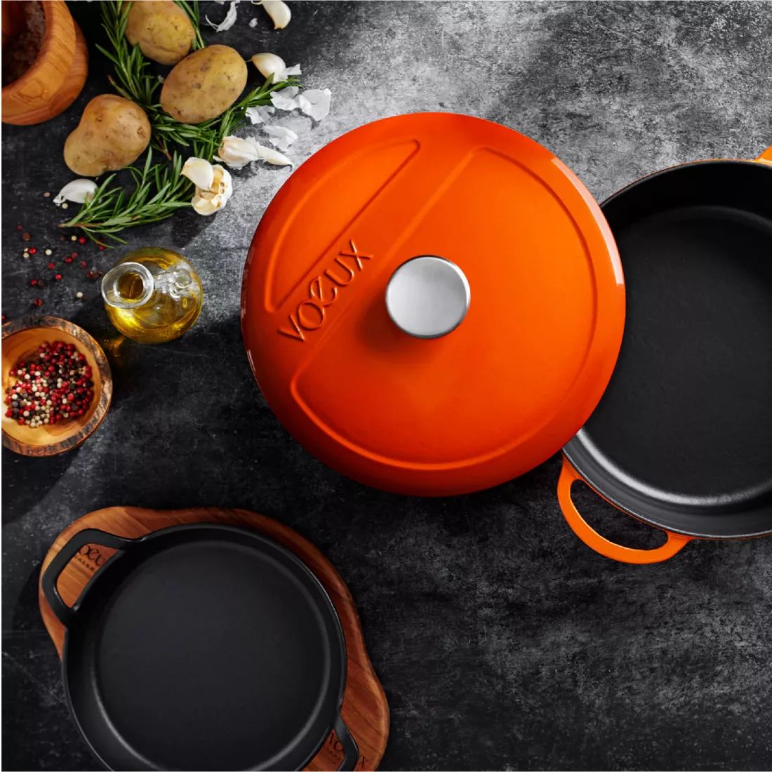 Кастрюля с крышкой Voeux Amusant 8683642549056