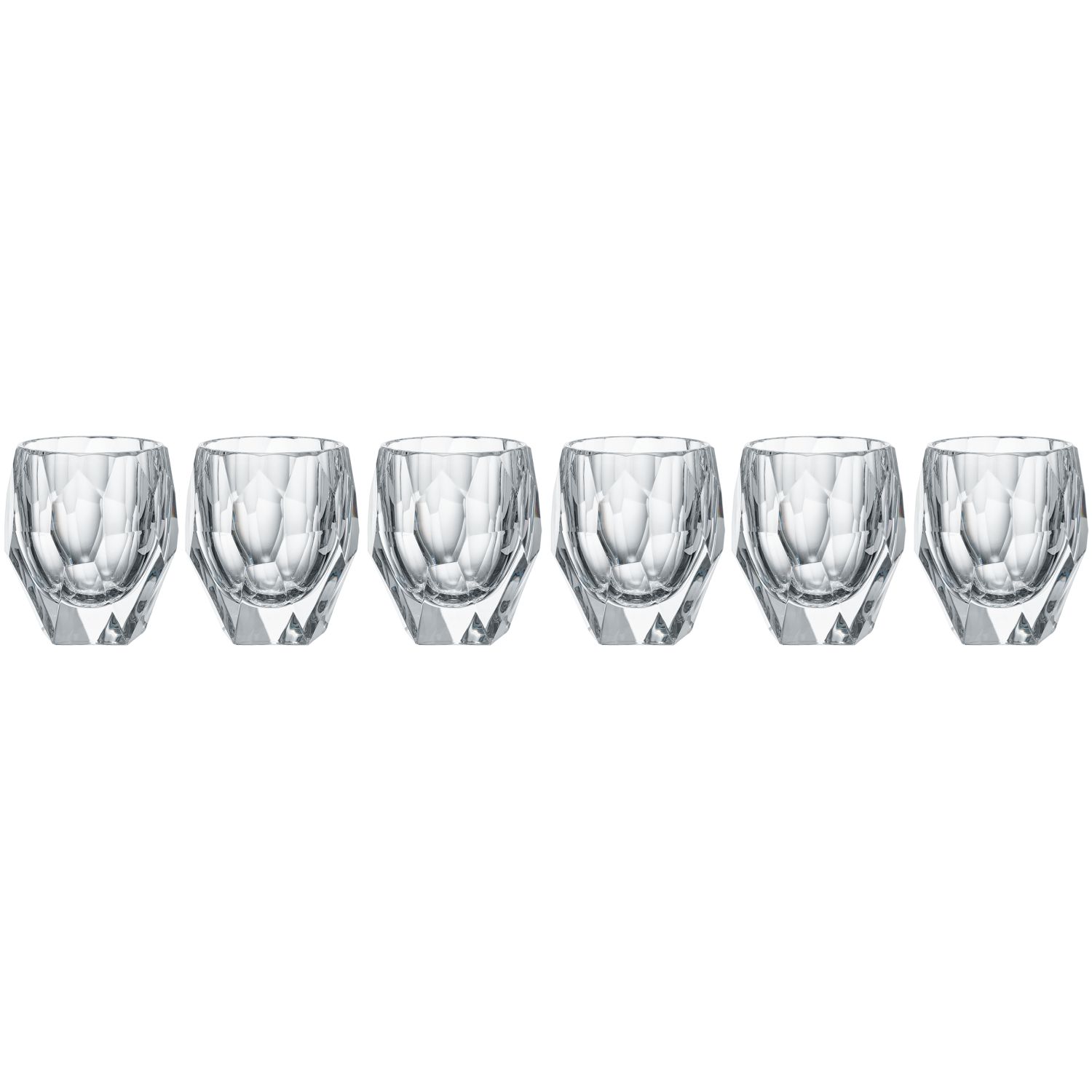 6 стаканов для виски Bonna InfinityGlass Luminance Tumbler Set LMN210TMB