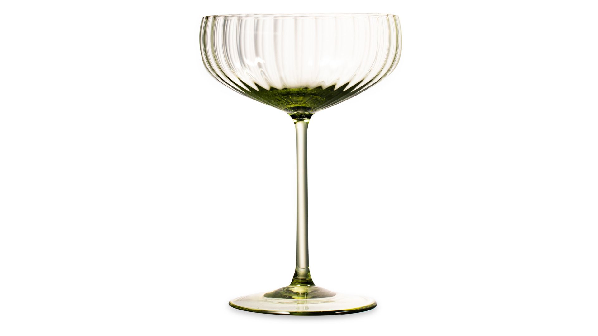 2 бокала для шампанского Anna Von Lipa Lyon Champagne Saucer Olive Green Set AVL-622-32