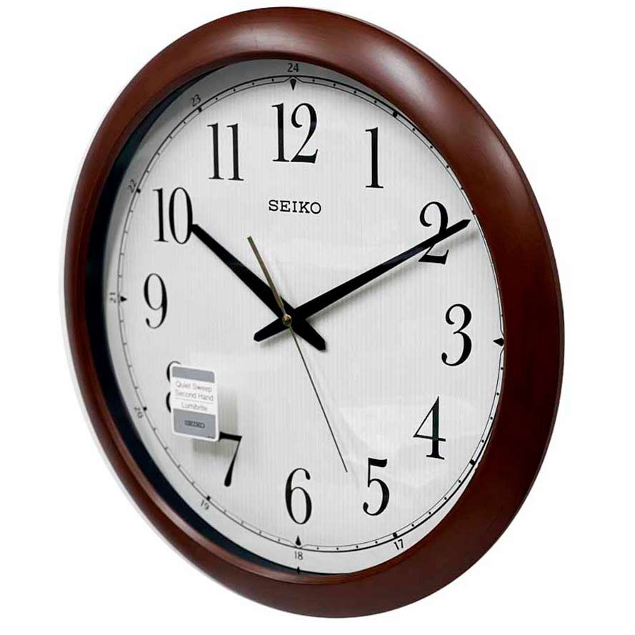 Настенные часы Seiko Quartz Wall Clock QXA698BN