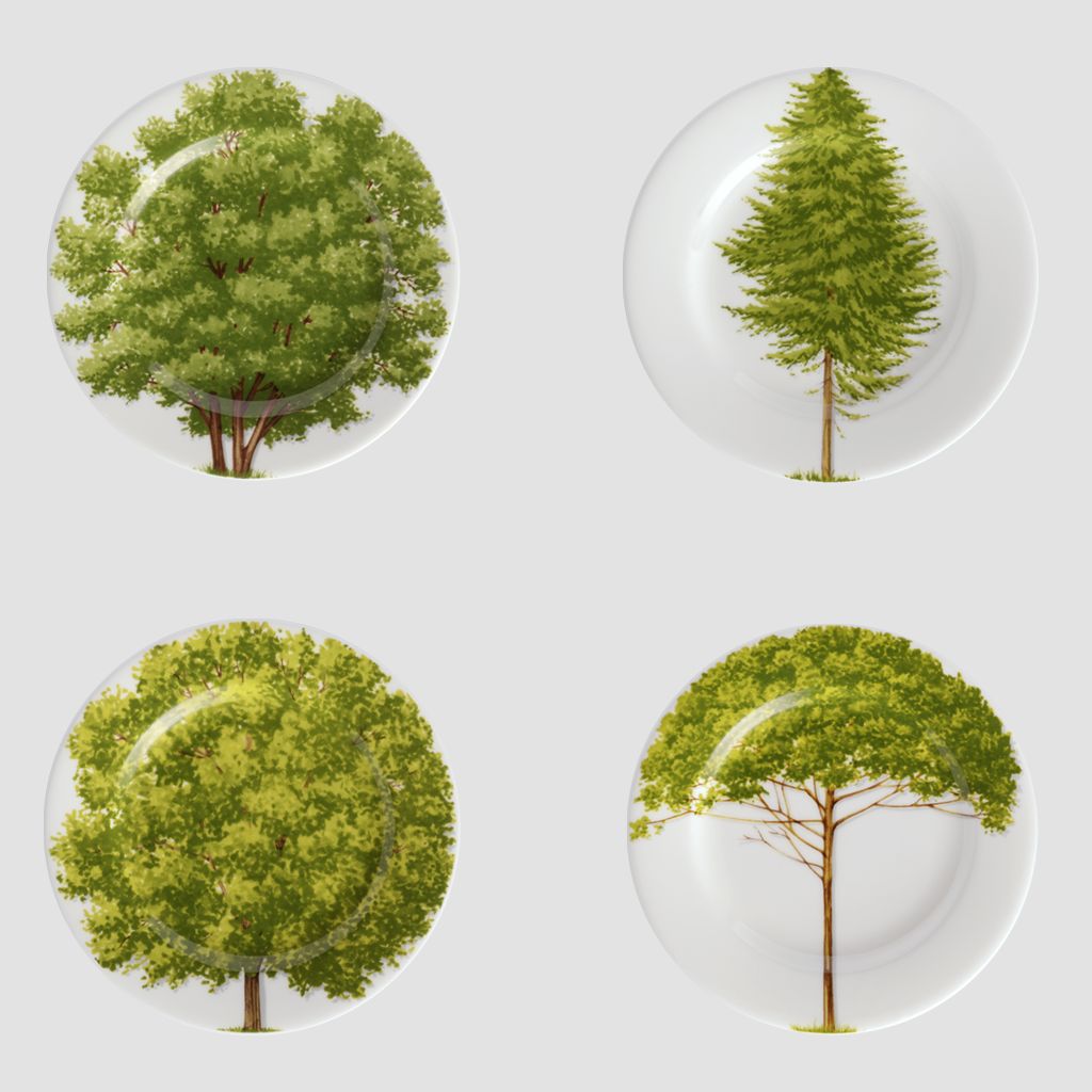 Тарелка десертная Taitù Freedom Piattino 1-83-D