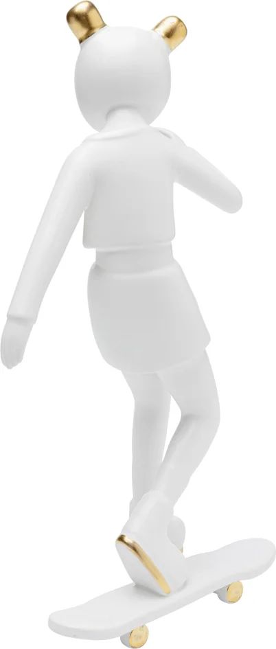 Фигурка KARE Deko Figur Skating Astronaut Weiß 54370