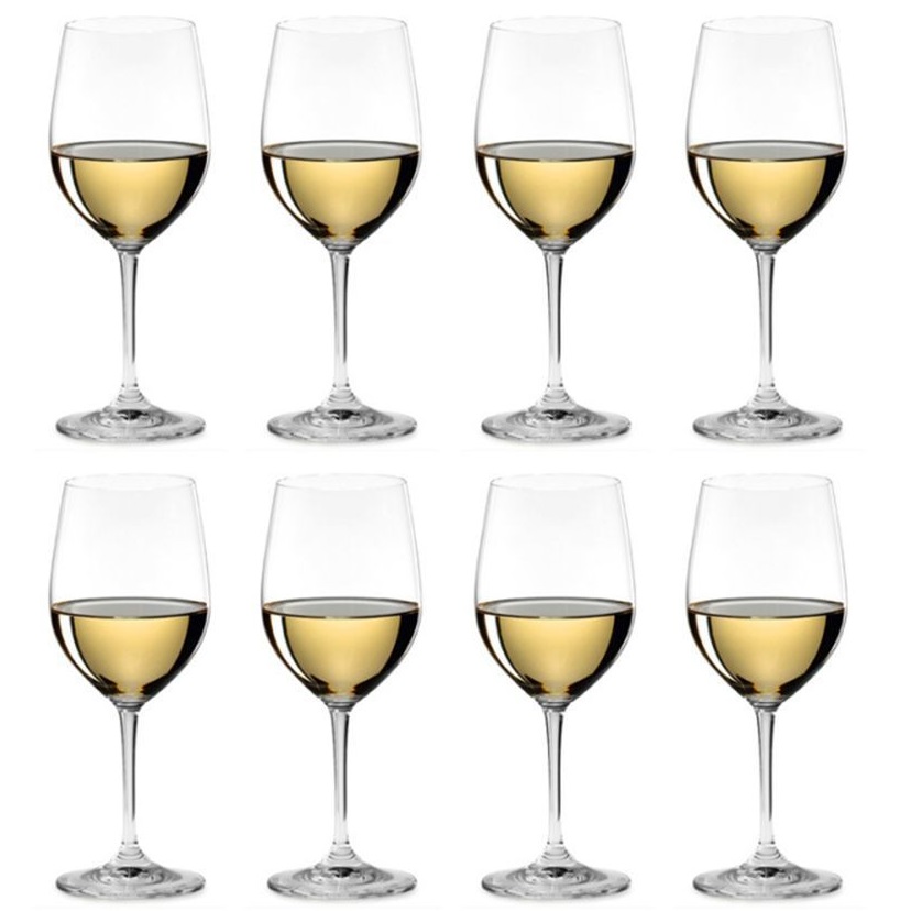 8 бокалов для белого вина RIEDEL Vinum Viognier/Chardonnay Pay 6 Get 8 Set 7416/05