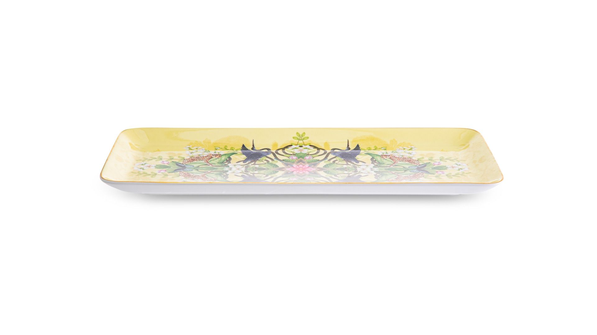 Блюдо прямоугольное Wedgwood Wonderlust Waterlily Sandwich Tray 1061854