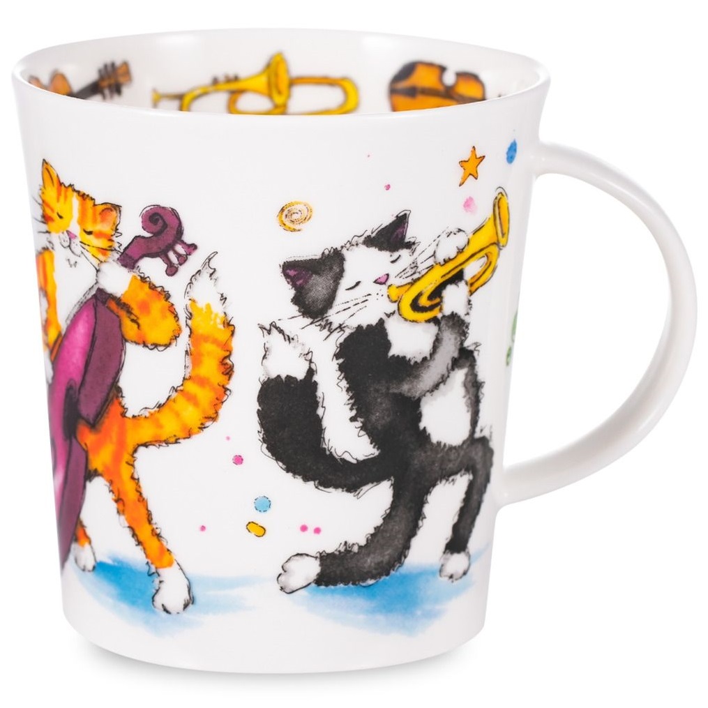 Кружка Dunoon Lomond Musical Cats Mug 78587262