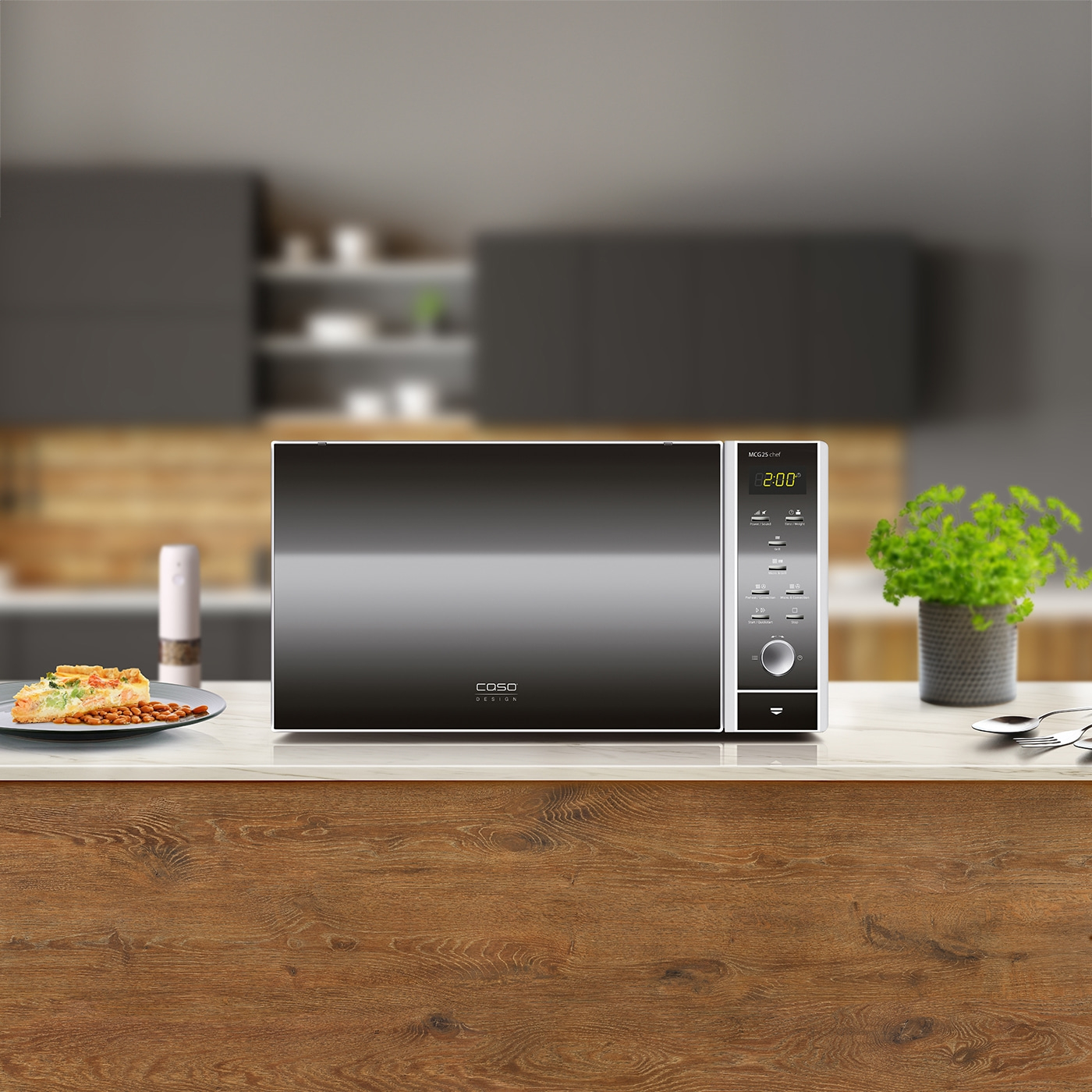 Микроволновая печь Caso MCG 25 Chef