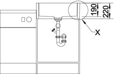 Кухонная мойка Blanco Panor 60 514501