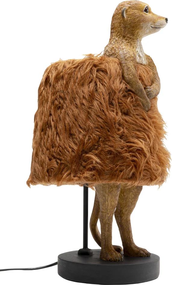 Настольная лампа KARE Tischleuchte Animal Meerkat Fur 56772