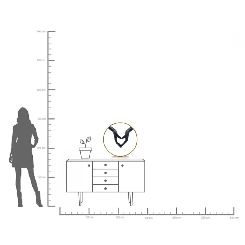 Фигурка KARE Deko Objekt Elements Heart Hand 53431