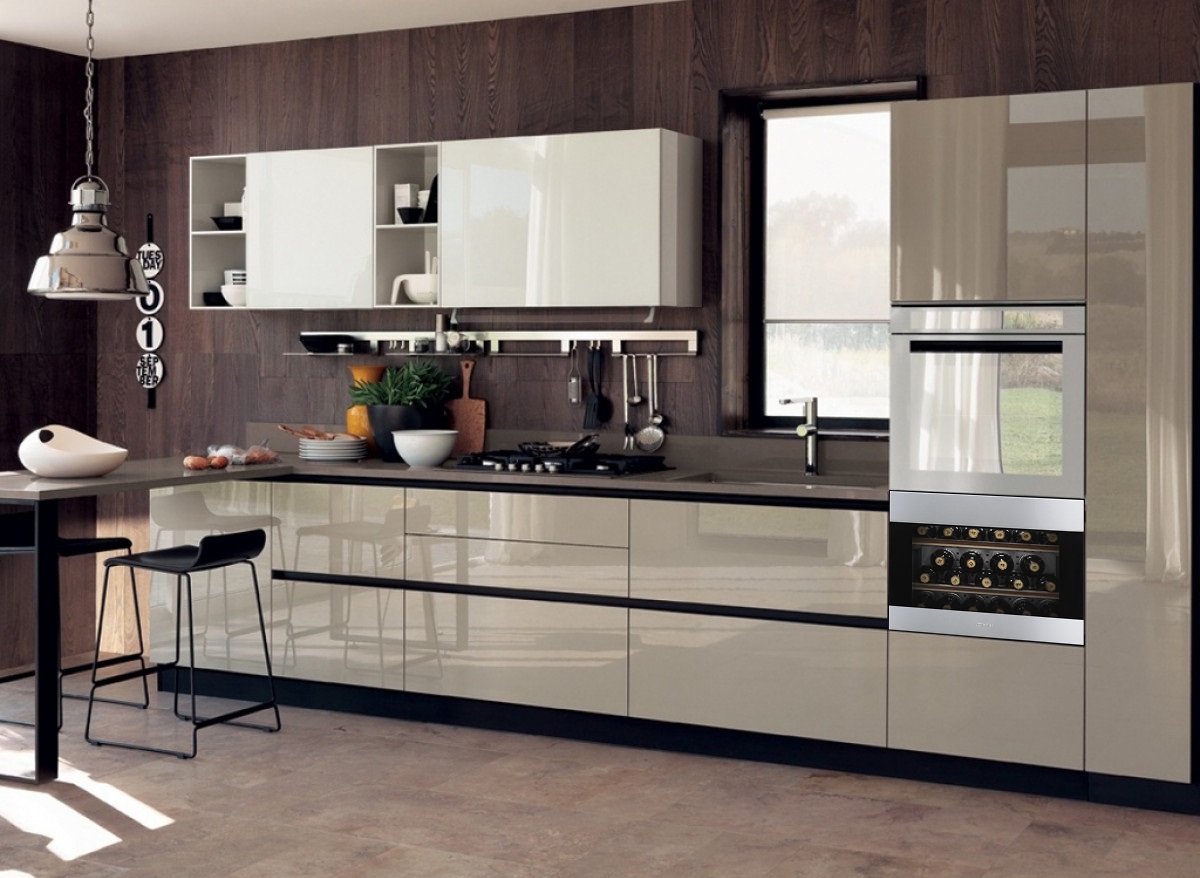 Встраиваемый винный шкаф SMEG CVI321X3