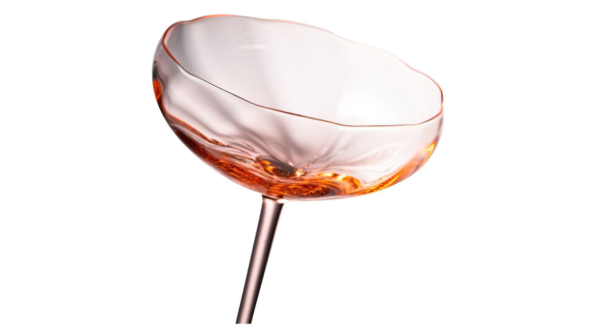 2 бокала для шампанского Anna Von Lipa Limoux Champagne Saucer Rosa Set AVL-602-50