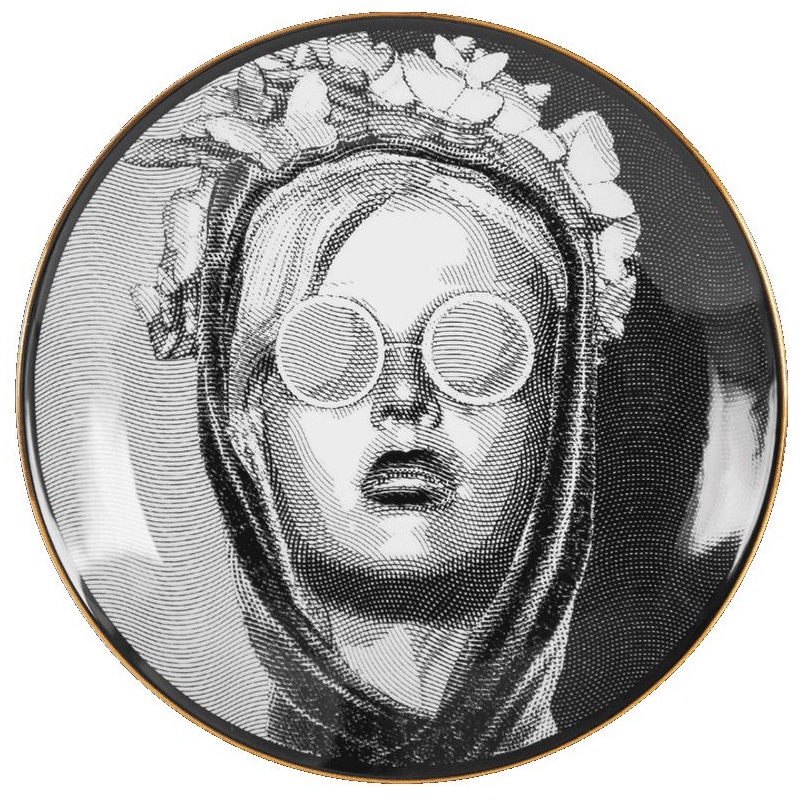 Декоративная тарелка Baci Milano La Stilosa Sagrada Familia Decorative Plate PLA.SAG04