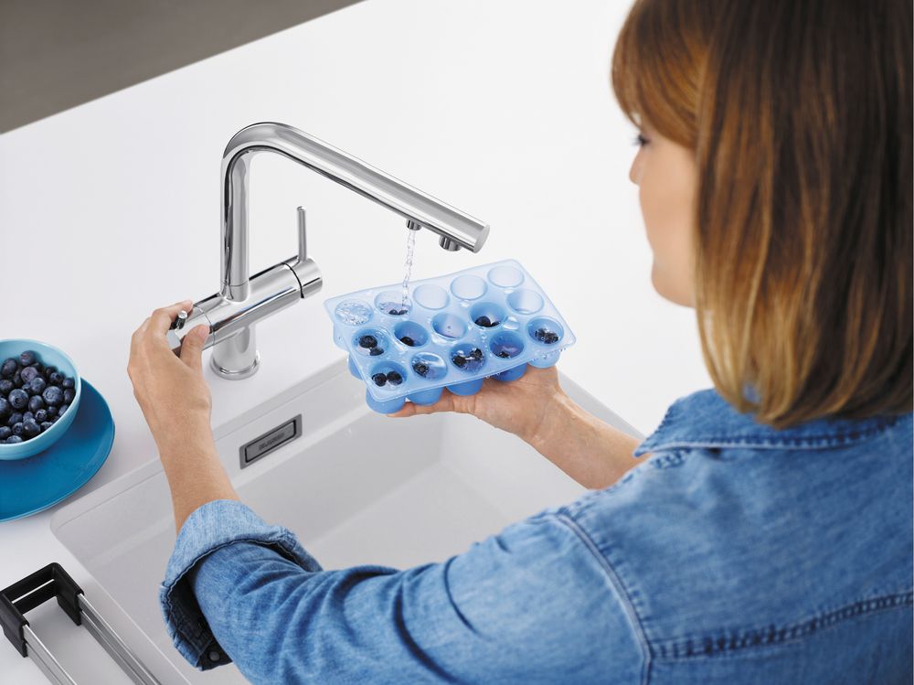 Кухонный смеситель Blanco Fontas II Galvanic Chrome 525137