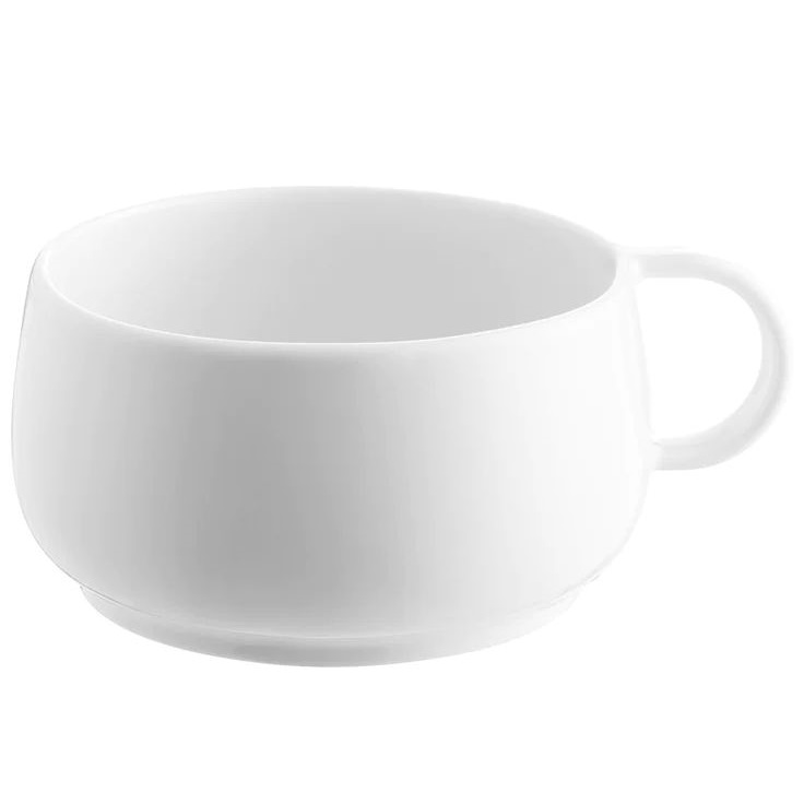 Чашка для чая и кофе Degrenne Empileo Cafeterie Blanc 242628