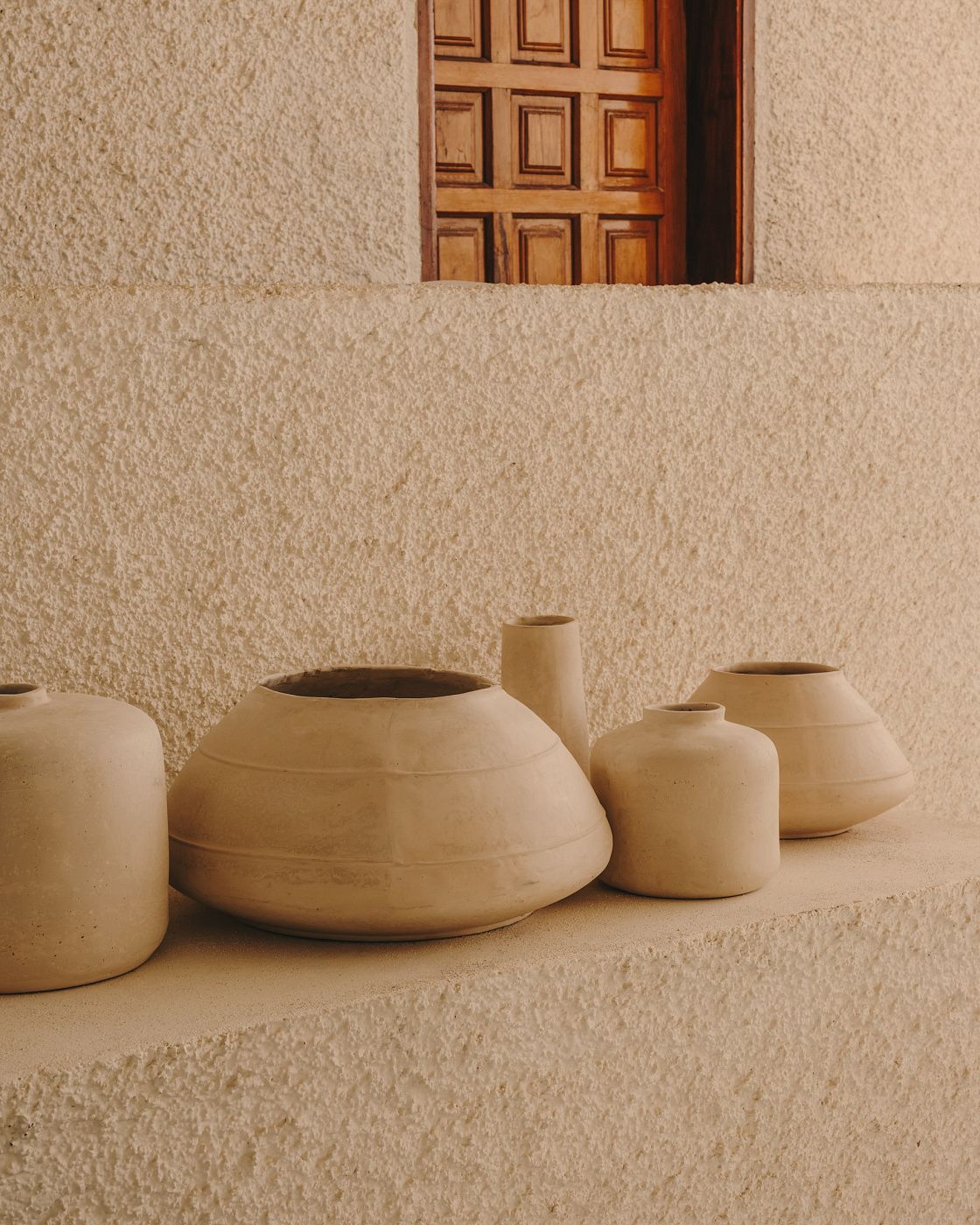 Ваза La Forma Sylan Papier-Mache White Vase LF-191416