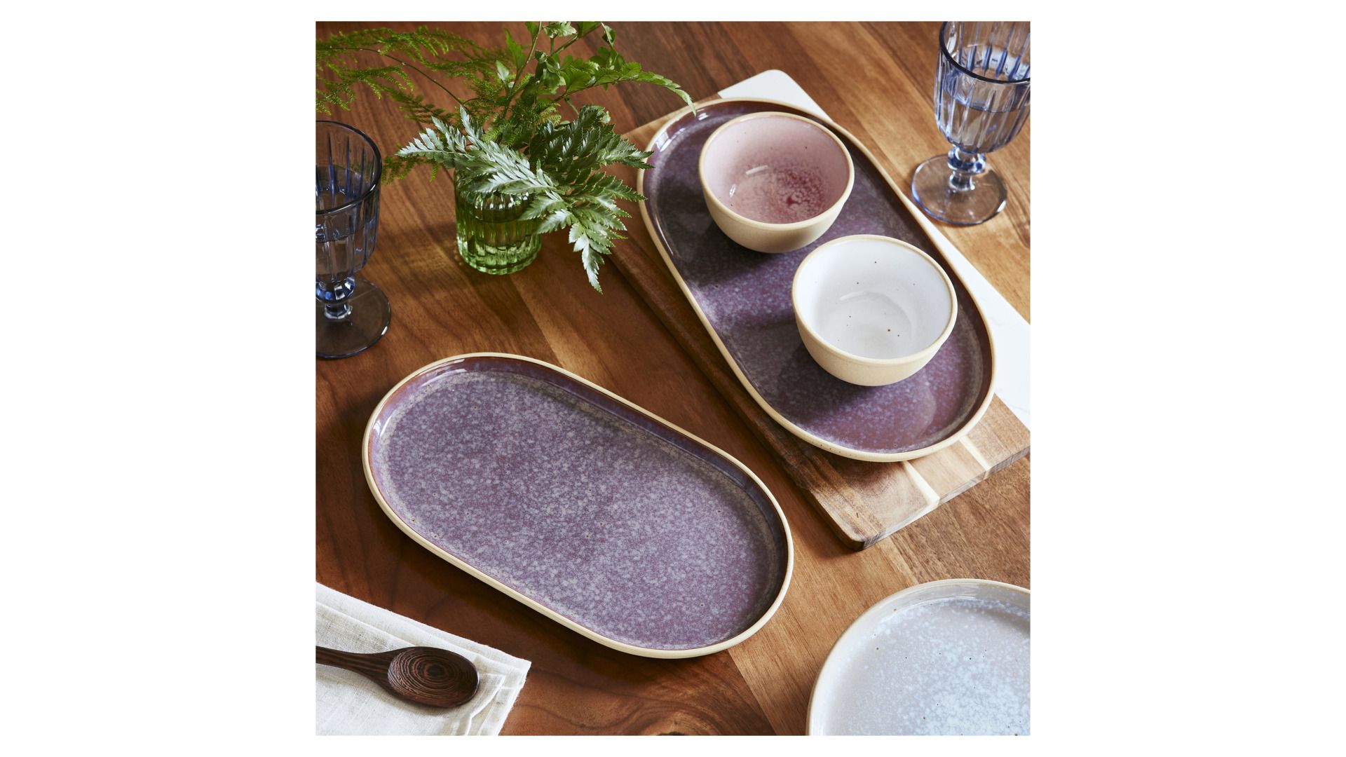 Блюдо овальное Portmeirion Minerals Amethyst MNAM79445-XW
