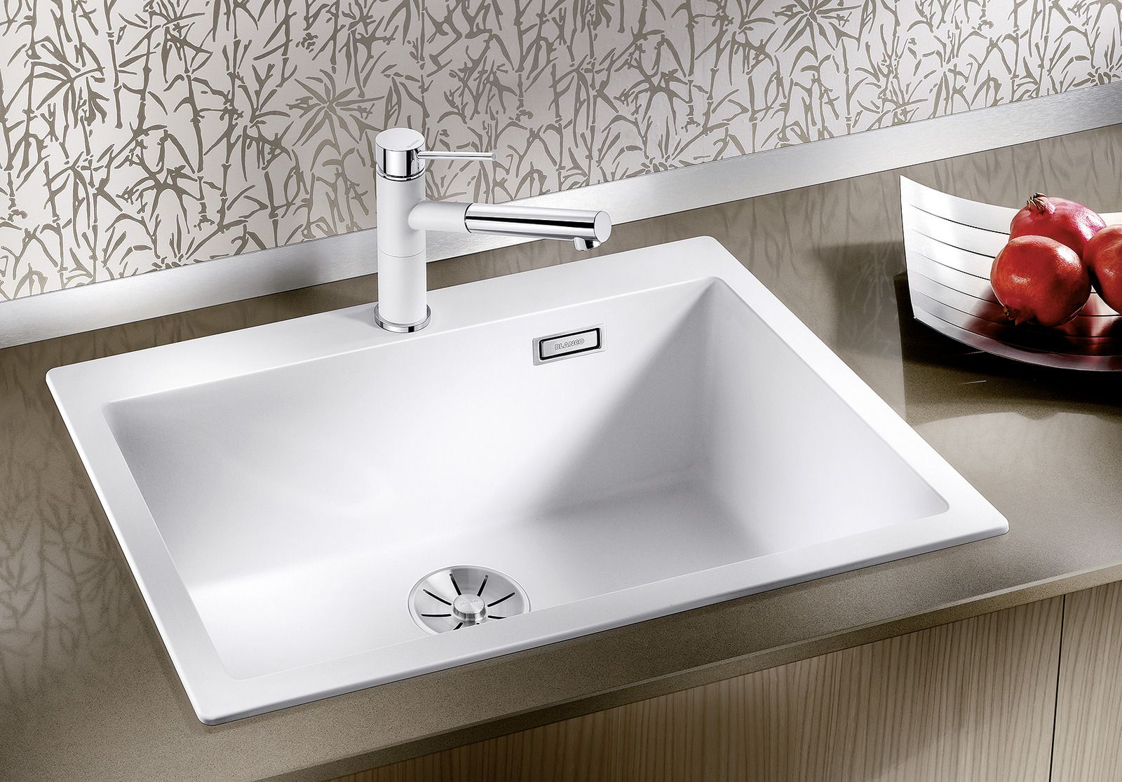 Кухонная мойка Blanco Pleon 8 Silgranit White 523047