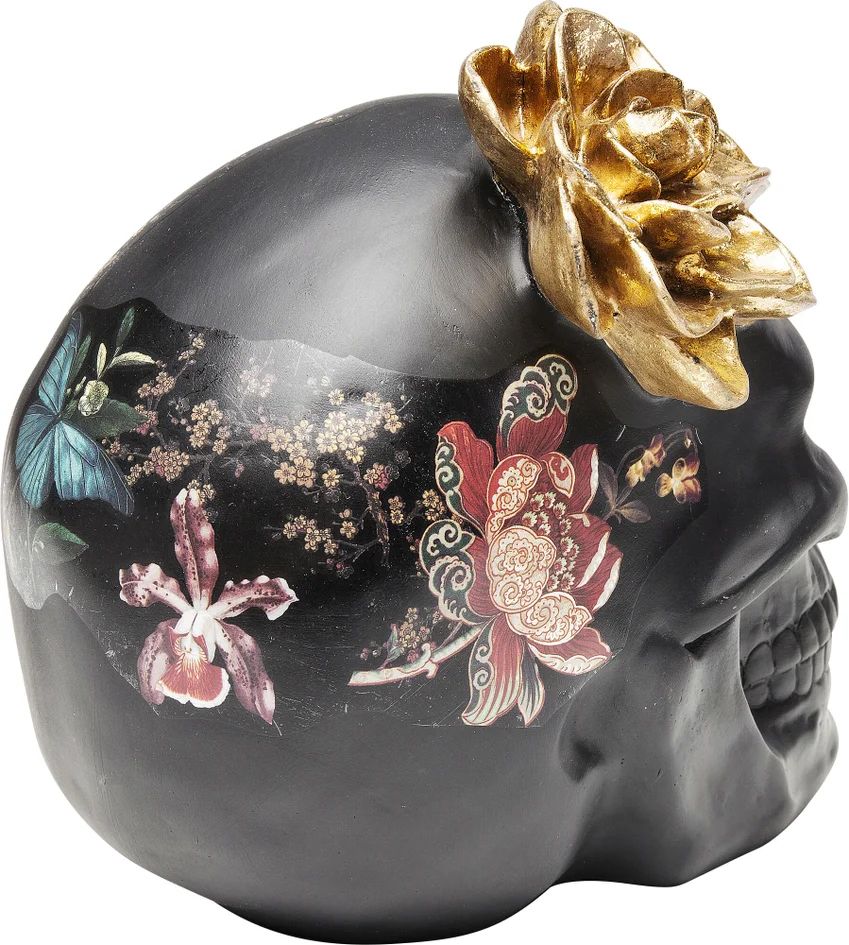 Фигурка KARE Deko Objekt Flower Skull 68029