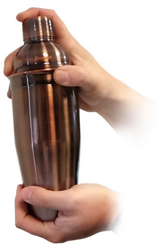 Шейкер для коктейлей Vin Bouquet FIV 120 Vintage Copper Cocktail Shaker 700 ml