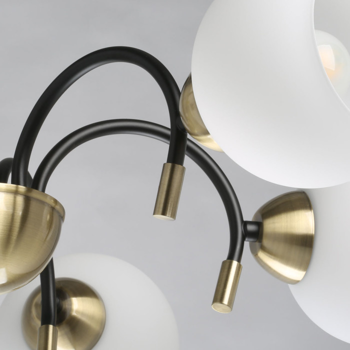 Люстра потолочная De Markt Hamburg Ceiling Chandelier 605017706