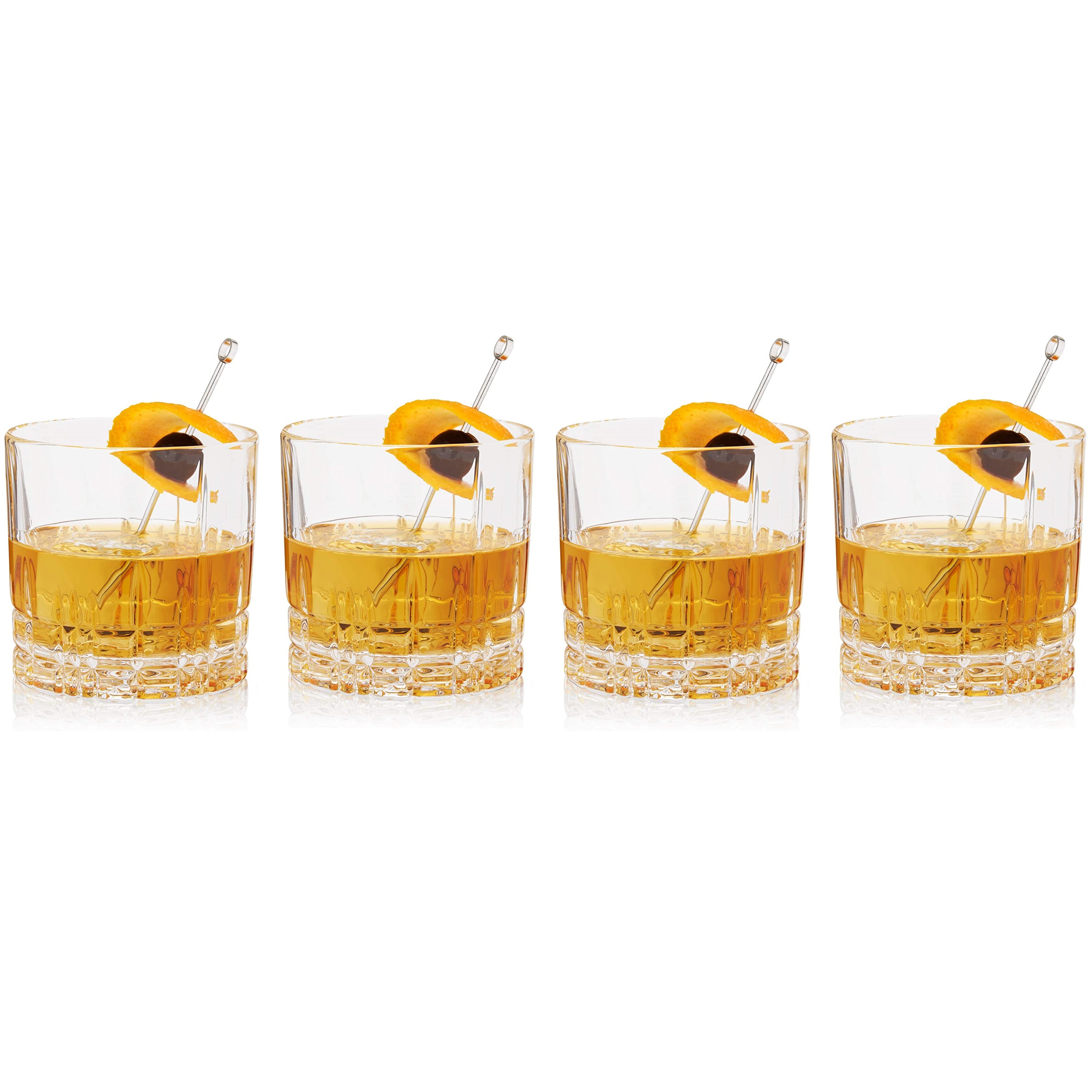 4 стакана для коктейлей Spiegelau Perfect Serve Collection Single Old Fashioned 270 мл (арт. 4500177)