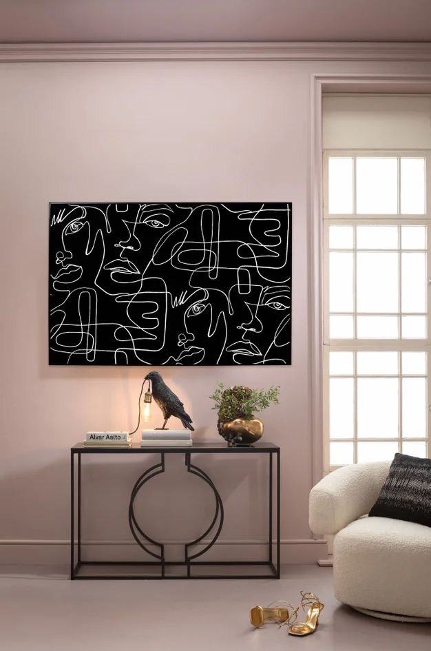 Картина KARE Gerahmtes Bild Faccia Arte Drawing 55423