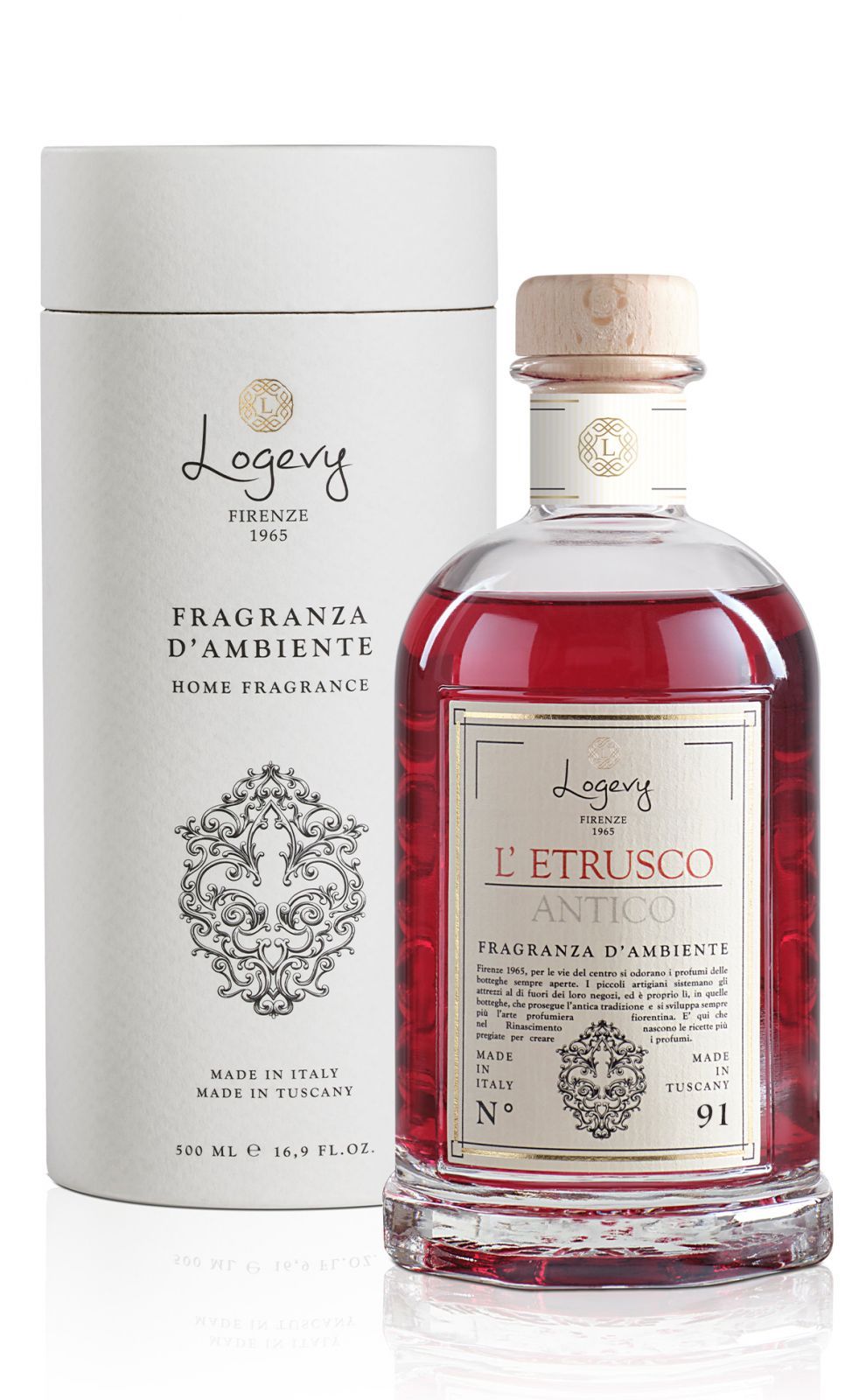 Ароматический диффузор Logevy Firenze 1965 L'Etrusco Antico Fragranza d'Ambiente LOG0194