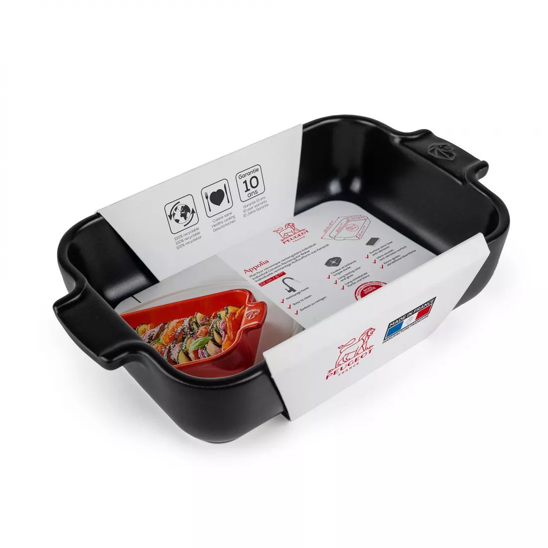 Форма для запекания Peugeot Satin Black 61524