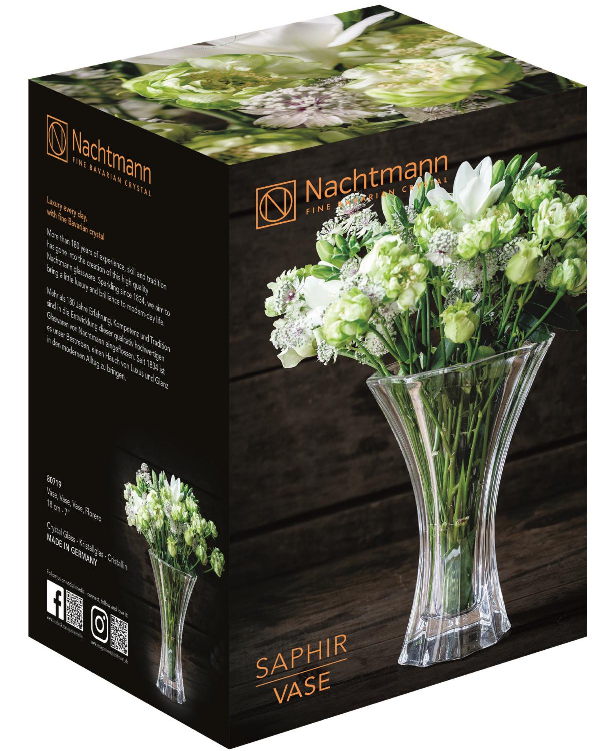 Ваза Nachtmann Saphir Vase 80719