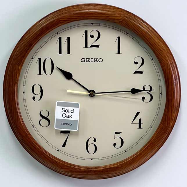 Настенные часы Seiko Quartz Wall Clock QXA153B