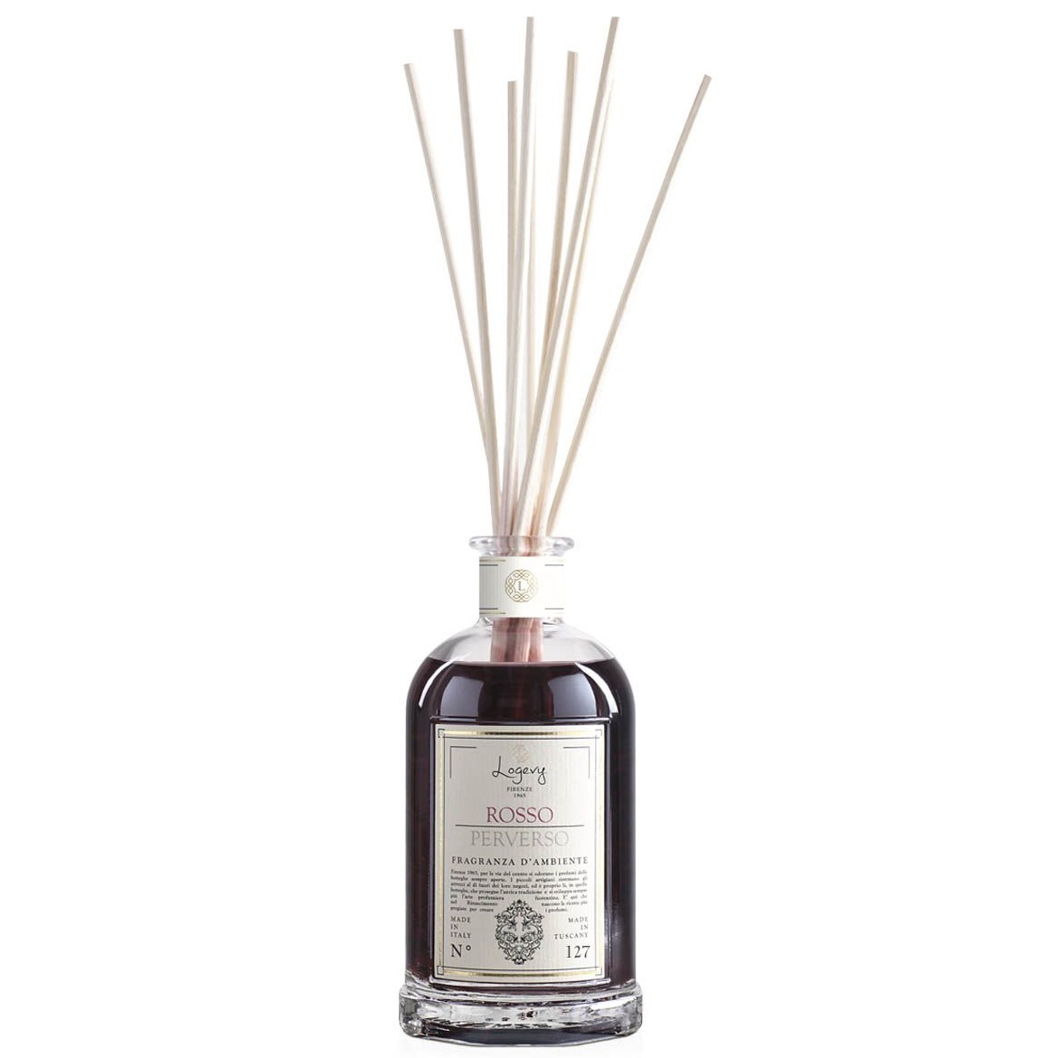 Ароматический диффузор Logevy Firenze 1965 Rosso Perverso Fragranza d'Ambiente LOG0247