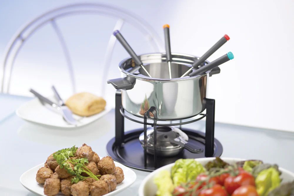 Набор для фондю KitchenCraft Deluxe Fondue Set KCFON3IN1