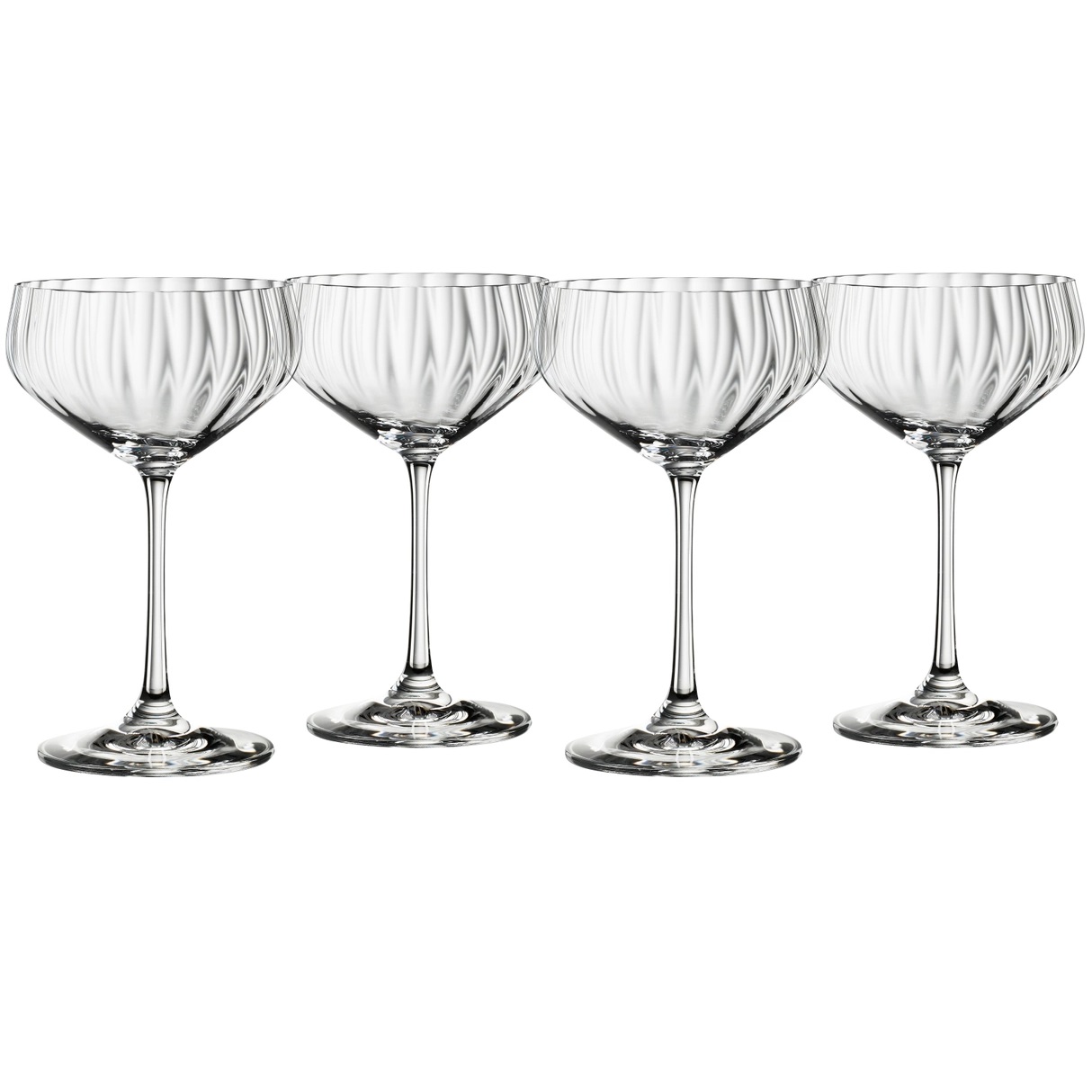 4 бокала для шампанского Spiegelau Lifestyle Coupette Set 4450178