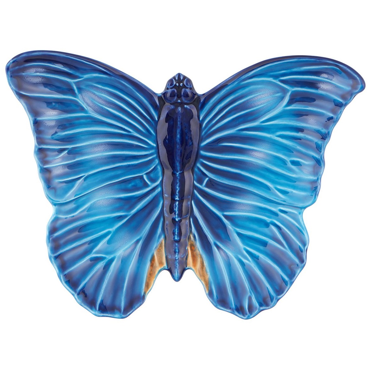 Блюдо Bordallo Pinheiro Cloudy Butterflies Vide Poche by Claudia Schiffer 65027319