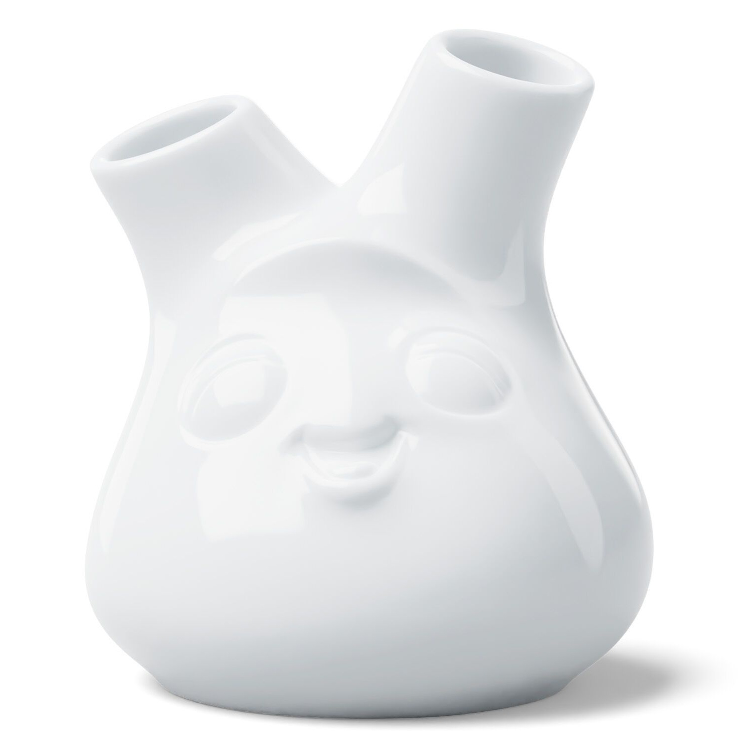 Ваза Tassen Small Vase Cheeky (2 outlets) white 01.94.01