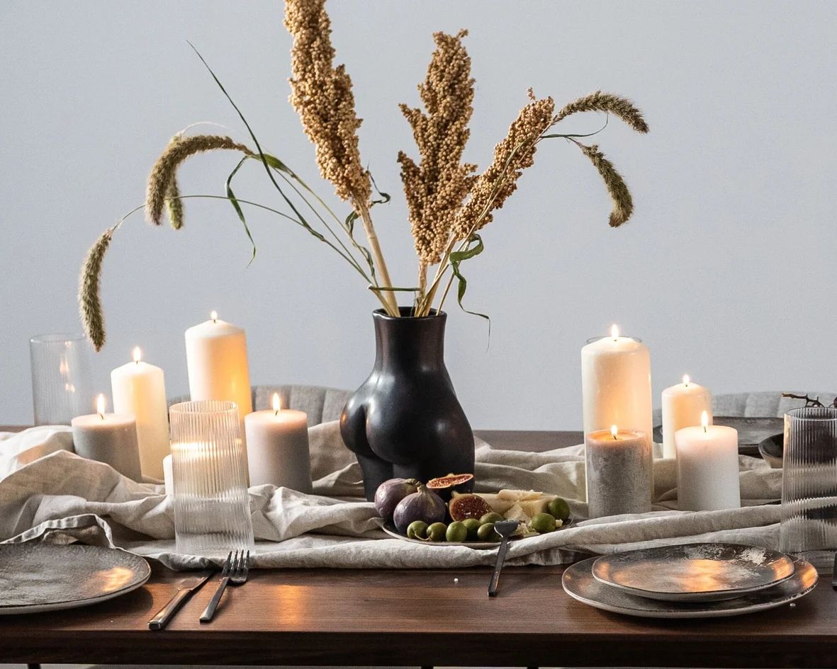 Ваза KARE Vase Donna Schwarz 54235