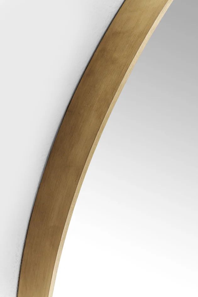 Зеркало KARE Spiegel Curve Brass 85278