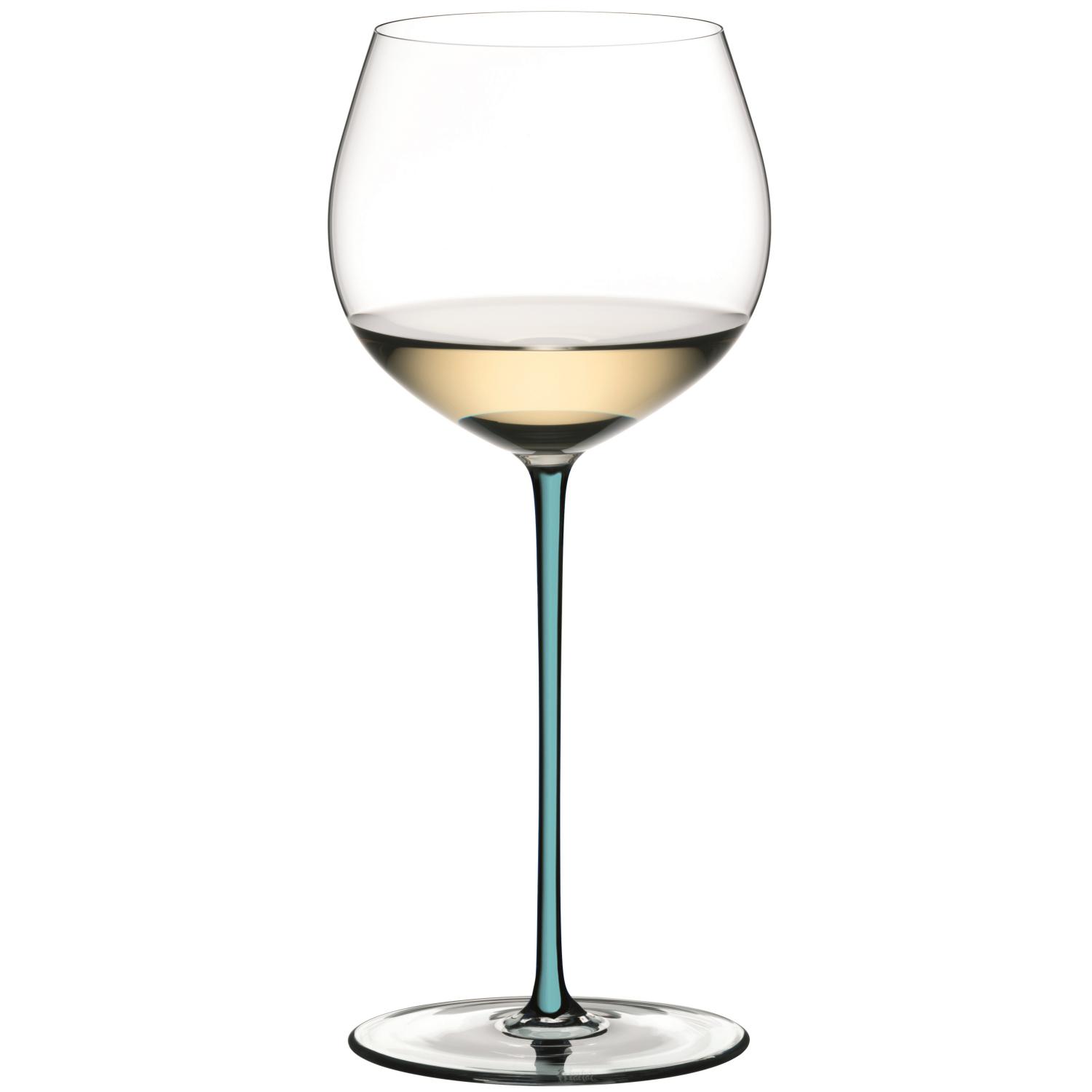 Бокал для белого вина RIEDEL Fatto A Mano Oaked Chardonnay Turquoise 620 мл (арт. 4900/97T)